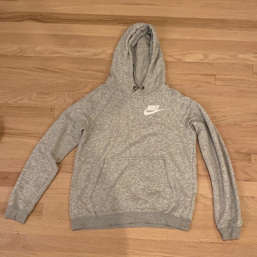 grey nike hoodie
